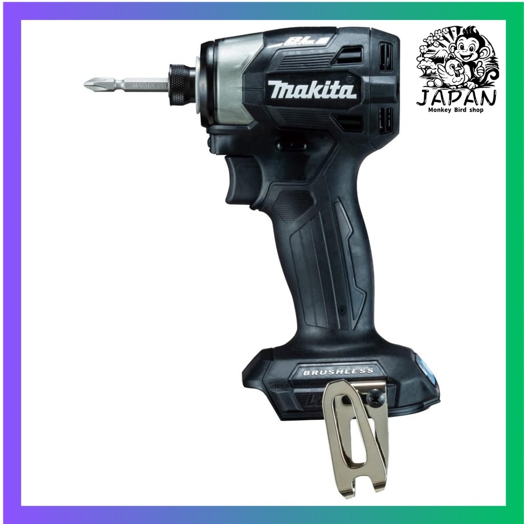 Makita Rechargeable Impact Driver Black 18V Battery/Charger/Case Sold Separately TD173DZB monkey bir