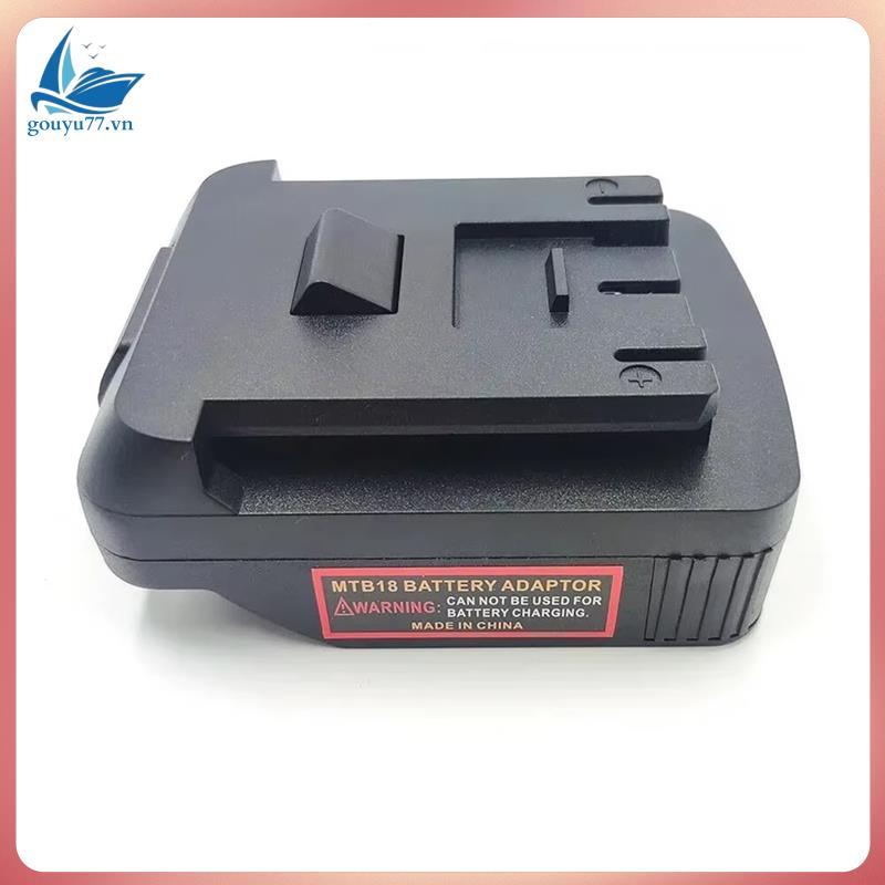 สําหรับ 18V Li-Ion แบตเตอรี่อะแดปเตอร์สําหรับลิเธียมไฟฟ้าแปลงเจาะประแจ