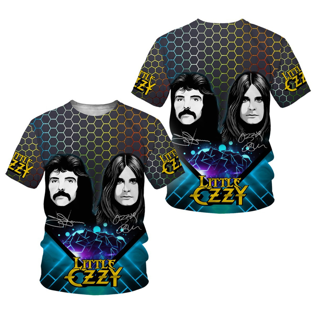 Summer New Ozzy Osbourne 3D Men Printed T-shirt