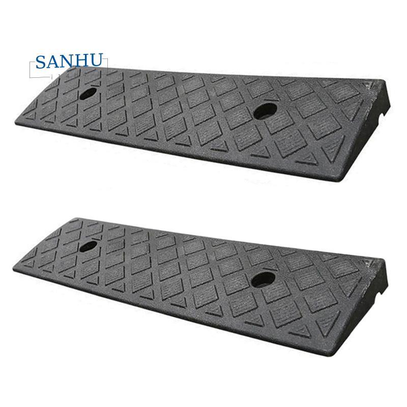 พลาสติก Slope Mat รถ Uphill Deceleration ปีนเขาพลาสติก Kerb Ramp Anti-Slip เกณฑ์ Ramp Board