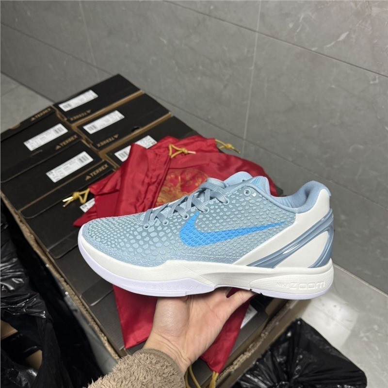 ผู้ชายผู้หญิงรองเท้าผ้าใบยิงจริง||KOBE6 Kobe 6th Generation Low-Cut Real Combat Anti-Sli ทนต่อการสึก