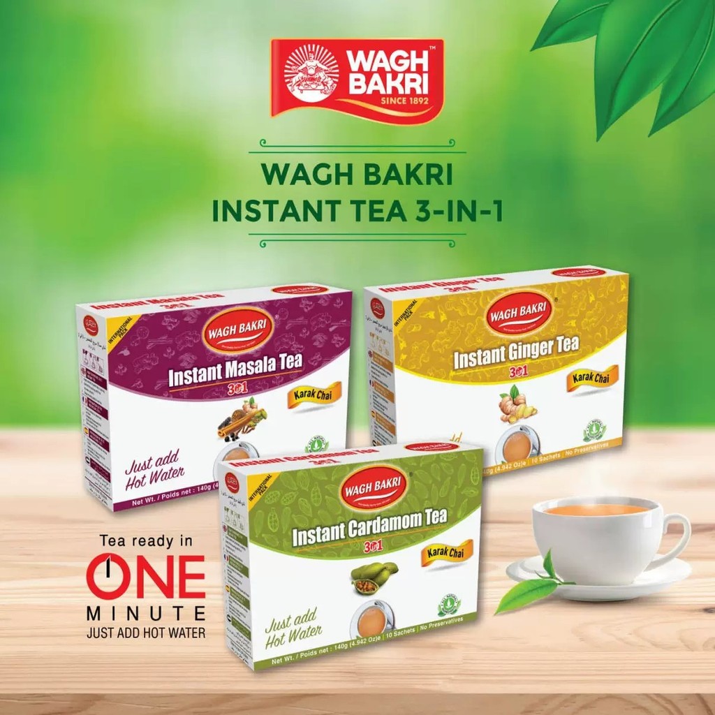อินเดียนําเข้าWaghBakriTasteTea140gอินเดียนําเข้าชาสําเร็จรูป 140g#IndiaImportedWaghBakriInstantTea1