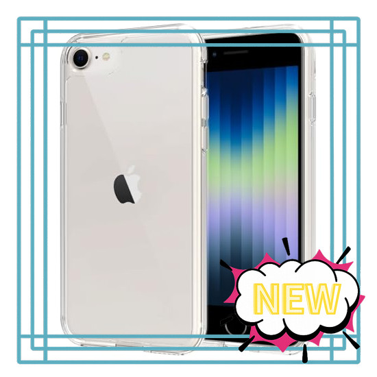 PinLiSheng iPhone SE (3rd Gen)/SE2/8/7 Compatible Phone Case – TPU+PC, Resistant to Yellowing, Shock