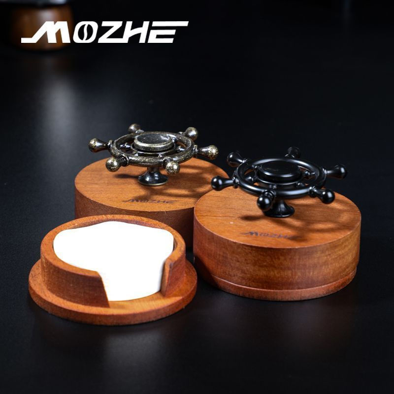 mozhe New round filter paper box and bowl12y Filter paper storage box, dust-proof coffee filter pape