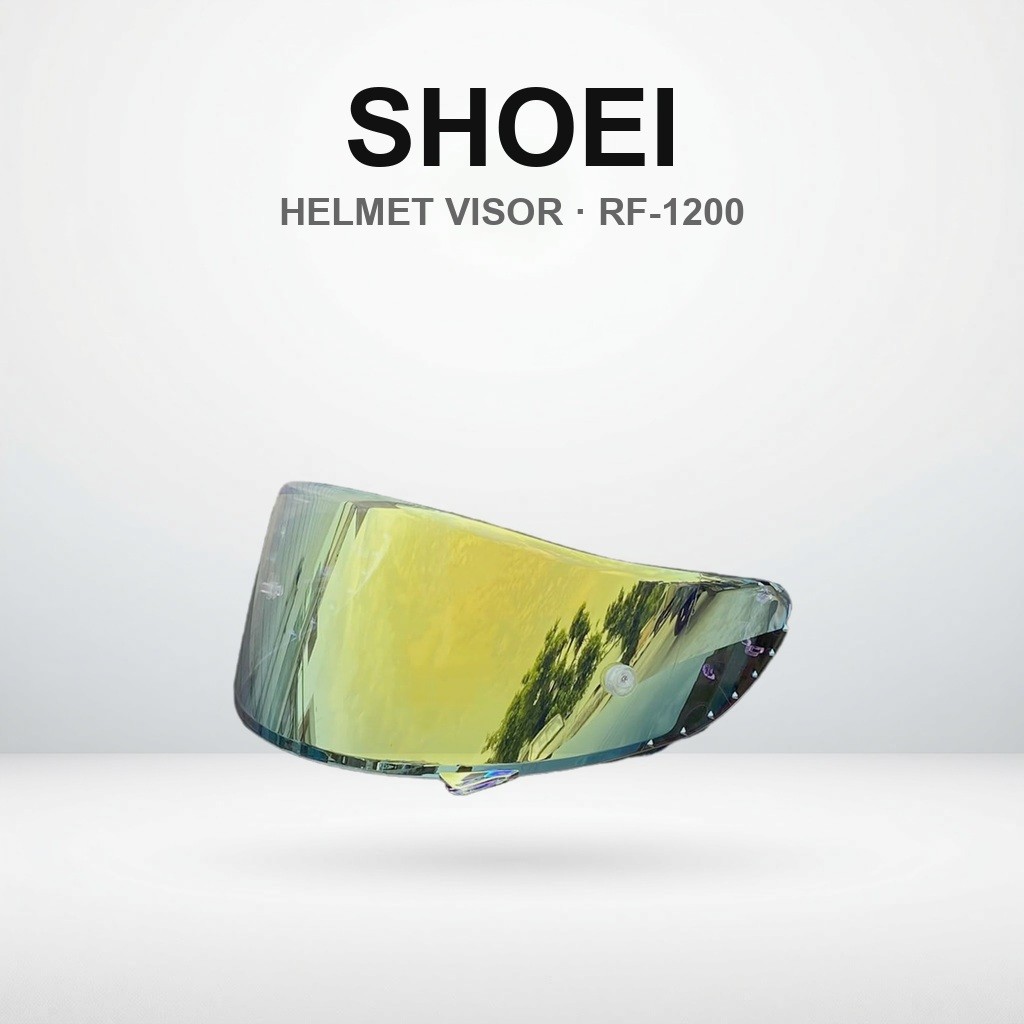 ชิลด์หมวกกันน็อก (CWR-F) กันยูวี สำหรับ SHOEI X14/Z7/NXR/RF-1200 สีรุ้ง | CWR-F UV Helmet Visor for 