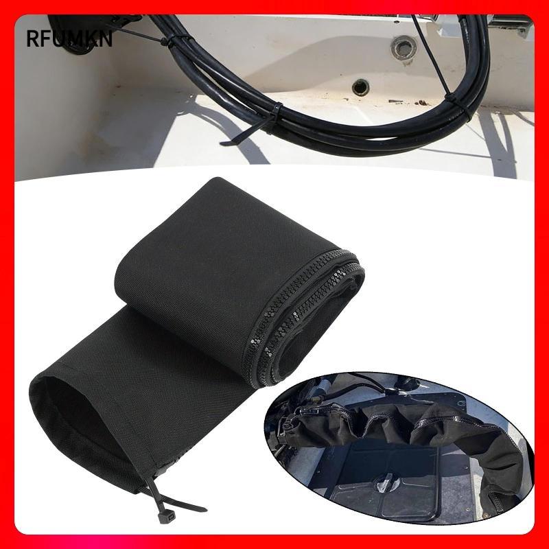 [rfumkn] Trolling Motor Cable Sleeve Wrap,Wire Cover Cord Organizer Management for Home Living Room 