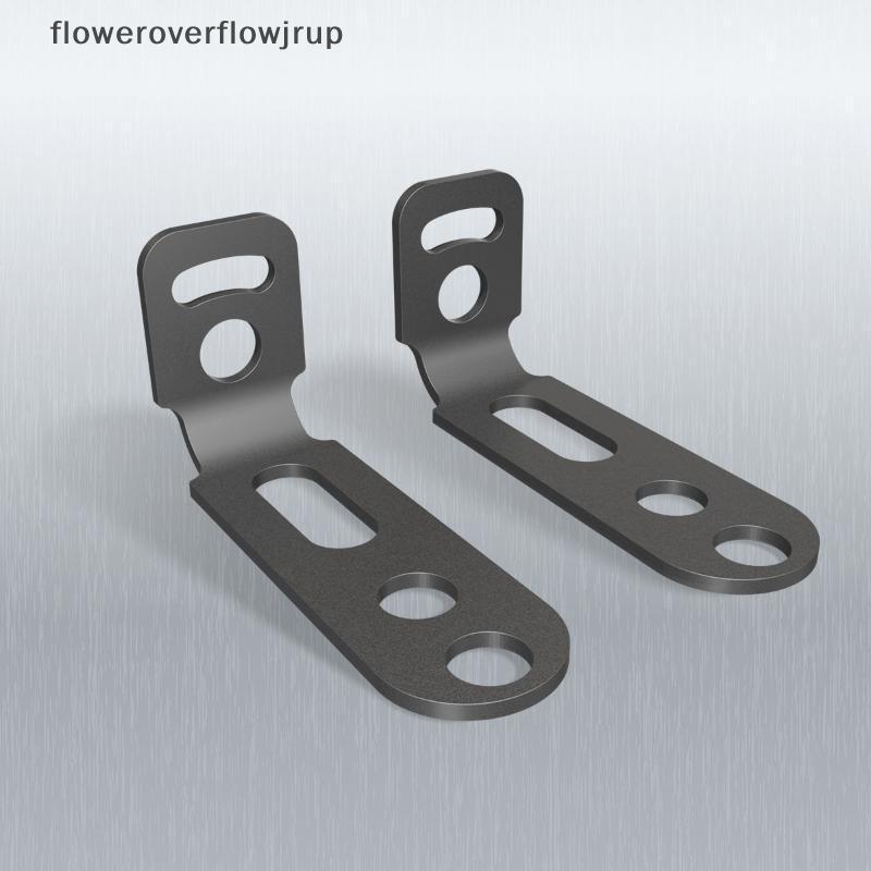 Fljp Universal 2pcs รถจักรยานยนต์ LED Braet L รูปร่างการออกแบบคุณภาพสูงกันสนิม Stable Secure Fit Glo