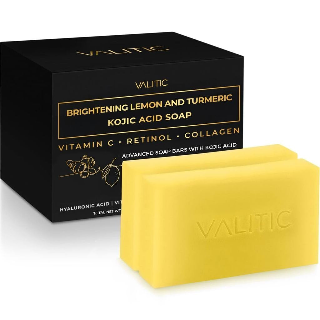 VALITICBrighteningLemon&TurmericKojicAid สบู่วิตามินซี เรตินอล คอลลาเจน-ออริจินอล Japanese Complex I