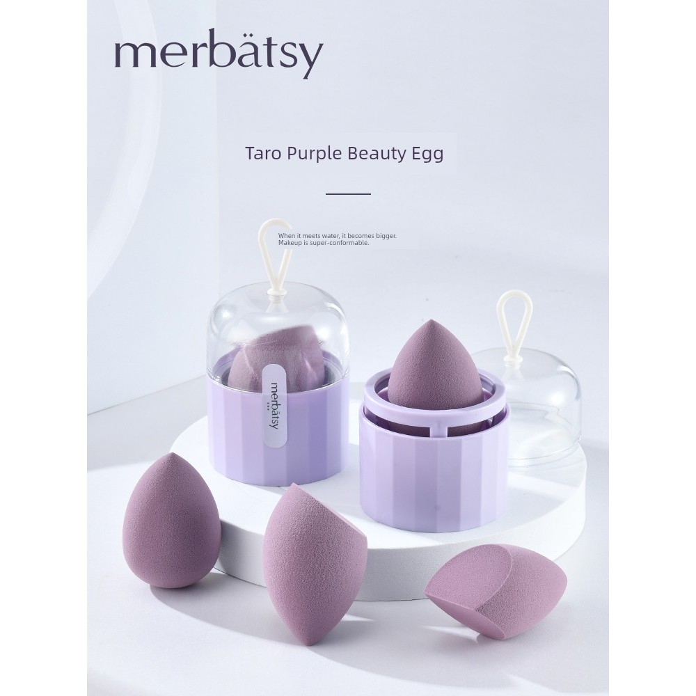 ฟองน้ำแต่งหน้า พัฟแต่งหน้า BB Water Drop Bevel Cut Wet Dry Puff Beauty Egg