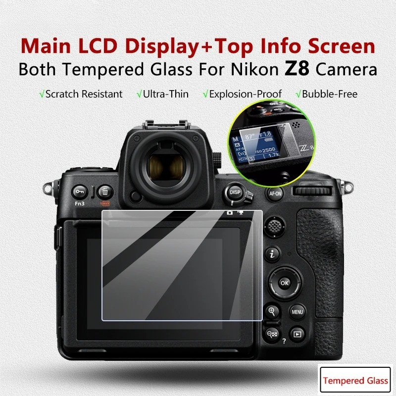 1-3PCS 9H HD กระจกนิรภัยสําหรับ Nikon Coolpix 1 J3 1 J4 1 J5 A1000 A900 B600 B700 P1000 P1100 P950 P