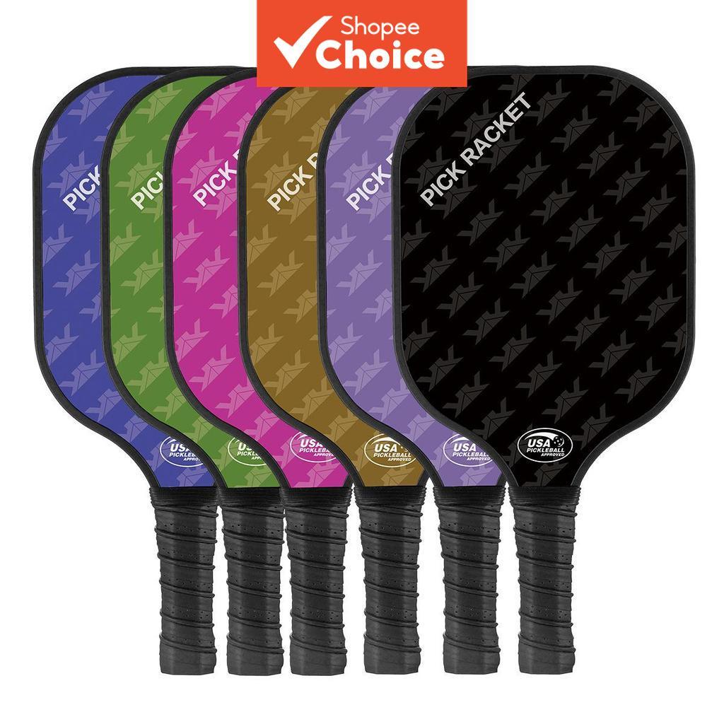 ส่งลูกบอลสองตัว SLK era 16MM Carbon surface - pickleball แร็กเก็ต111