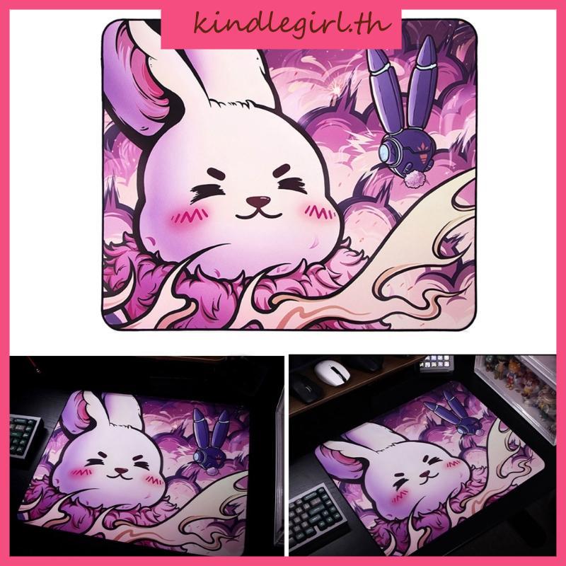 KING Esptiger Mousepad Gaming แผ่นรองเมาส์ซิลิโคนยืดหยุ่นเรียบ แผ่นรองเมาส์ เสื่อยางเรียบ เคลือบเรียบ ป้องกันน้ํากระเซ็น