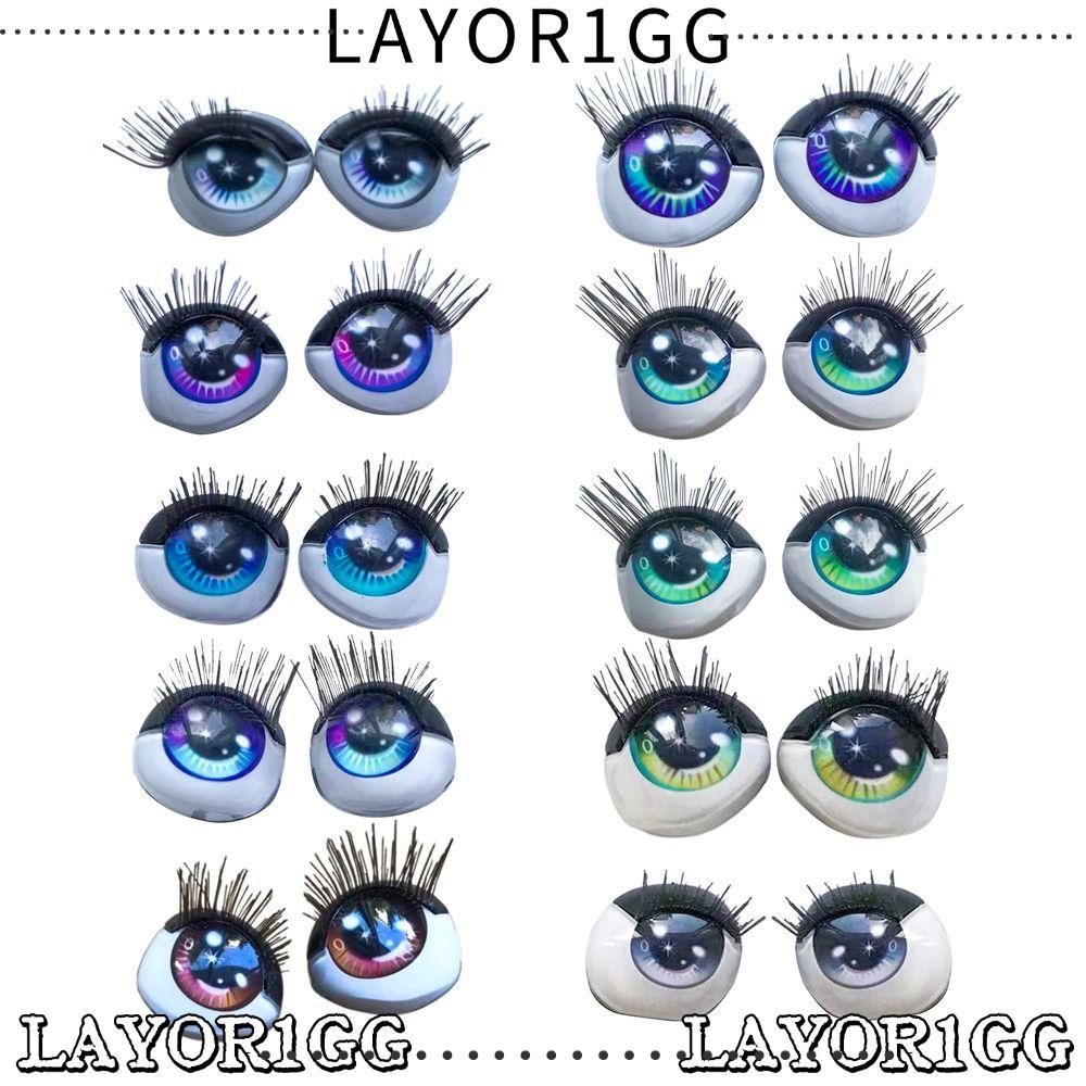 LAYOR1GG Eyes Multi-Color Toy Accessories DIY Face Eyes