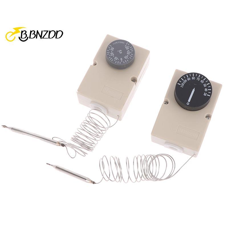 [BBNZDD] สําหรับอุปกรณ์ไฟฟ้าลูกบิดอุณหภูมิสวิตช์เชิงกล Capillary Thermostat 50-300C 0-60C 0-50C 0-40