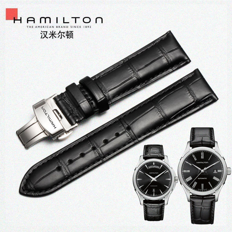 สายนาฬิกา Hamilton Original Jazz American Classic Khaki-Field Men Hamilton สายหนังแท้
