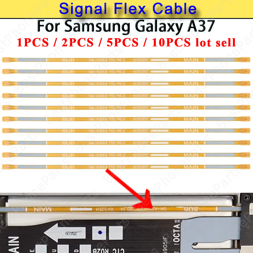 สําหรับ Samsung Galaxy A37 5G SM-A376 สัญญาณเสาอากาศ FRC ริบบิ้น Flex สายเสาอากาศเชื่อมต่อเปลี่ยนอะไ