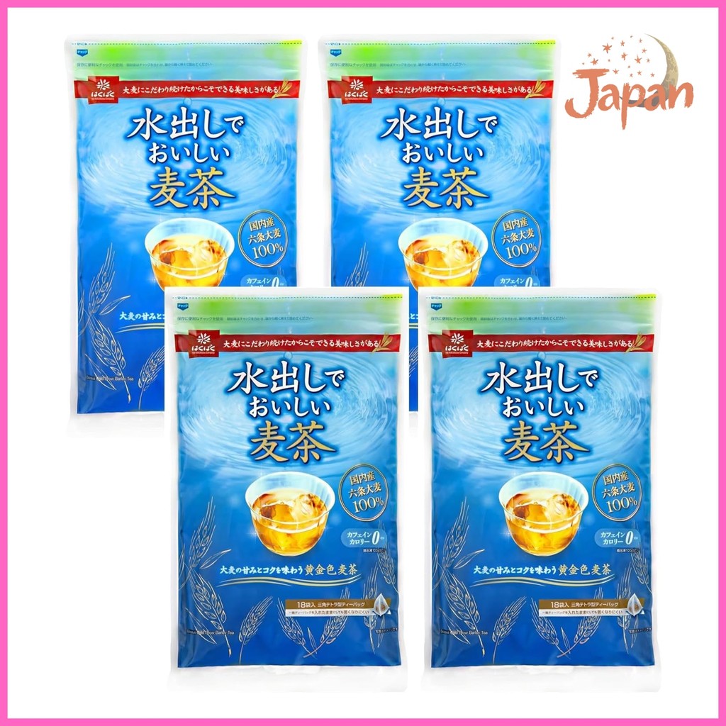 [Direct from Japan]Hakubaku Cold Brew Delicious Barley Tea 18 packs x 4 Felice dal 2026 SHOP