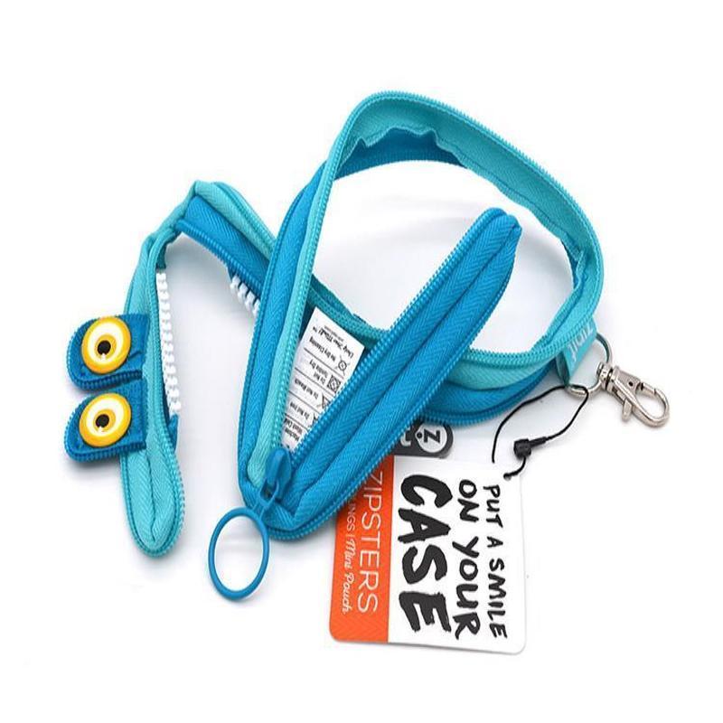ของขวัญ S กระเป๋าเก็บหูฟัง Creative Big-Eyed Monster กระเป๋าเหรียญ ZIPIT กระเป๋าซิป Key การ์ตูน P