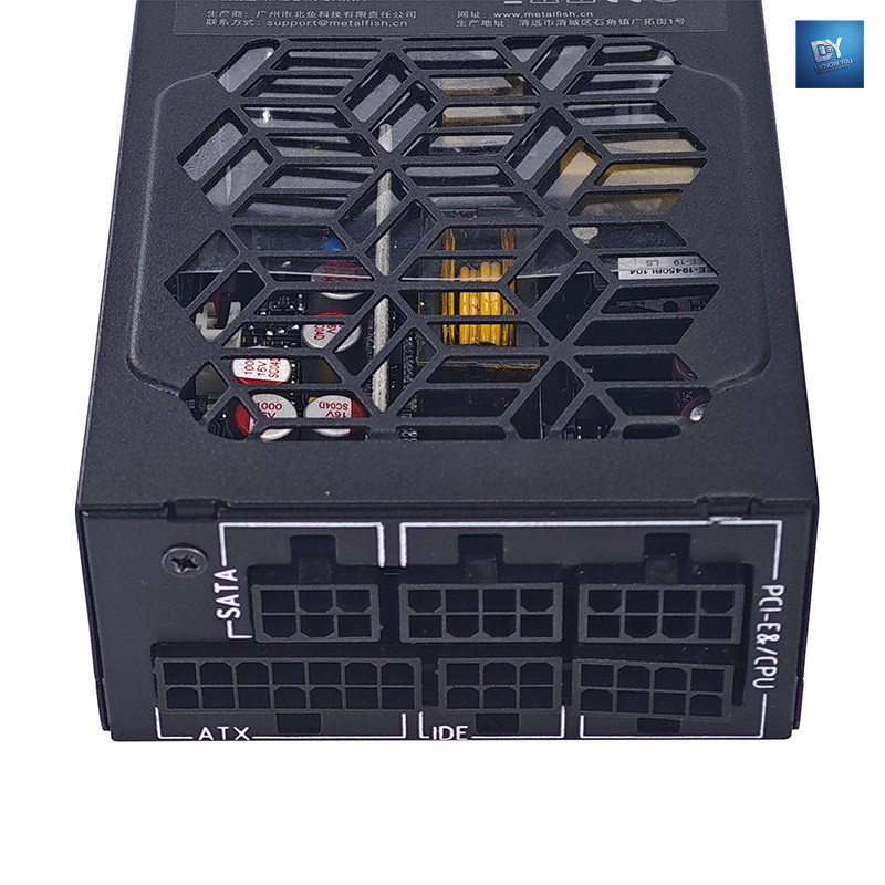 Iky BD650M ขนาดเล็ก 1U แหล่งจ่ายไฟ FLEX Rated 600W Gold Full Module NAS Enhanced 700W Peak Value Mut