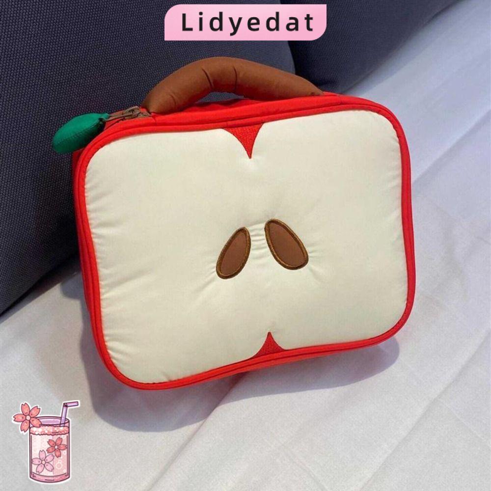 LIDYEDAT165 Travel Toiletry Bag, Pattern with Compartments Makeup Bag, Cute Portable Large Light-wei