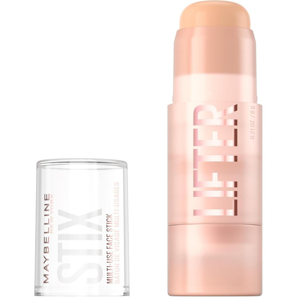 Mebelline Multi-Effect Facial Stick-Contour คอนซีลเลอร์และรองพื้น บรรจุน้ํามันเมล็ดแครนเบอร์รี่ 10 แ