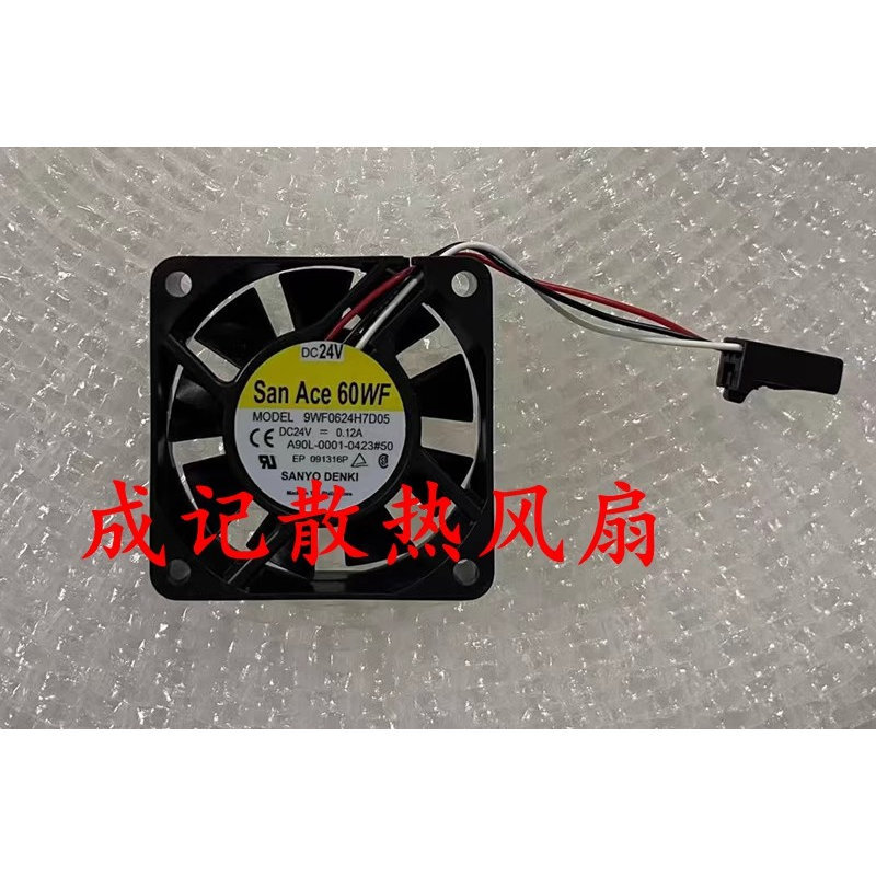 9WF0624H7D05 SanAce60WF/A90L-00001423#50 พัดลมเดิมสําหรับ Fenaco