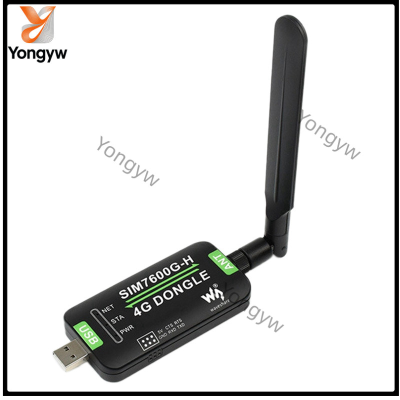 Waveshare SIM7600G-H 4G DONGLE โมดูลอินเทอร์เน็ตโมดูลสําหรับ Raspberry Pi GNSS การสื่อสารทั่วโลก