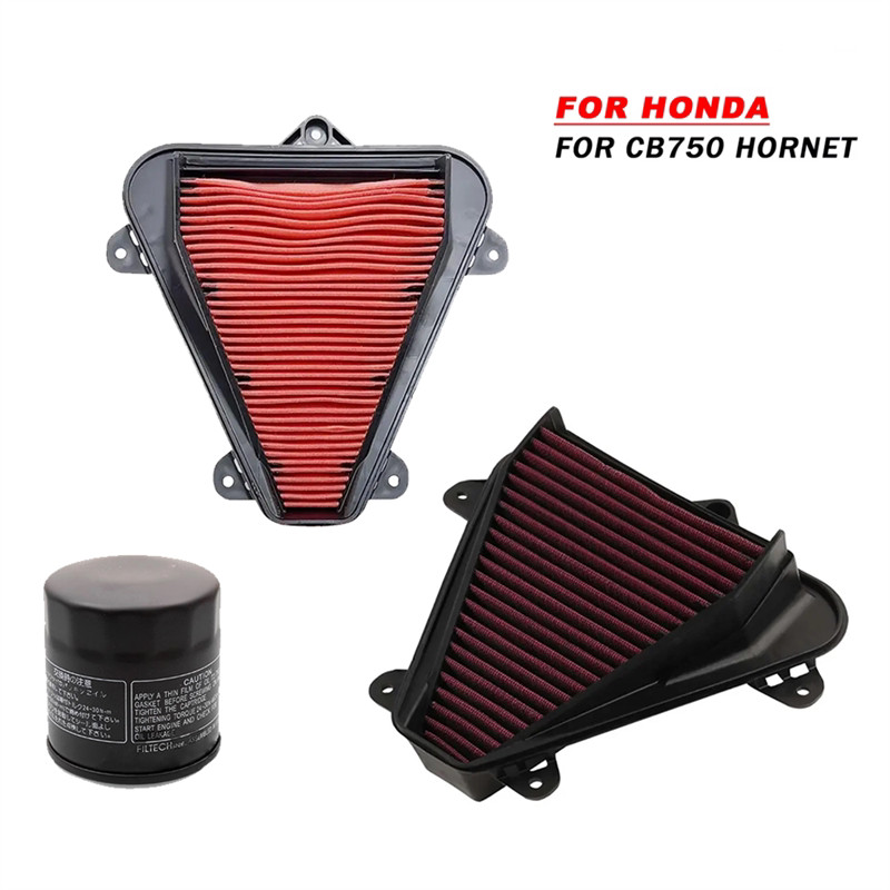 ขายร้อนเหมาะสําหรับ Honda CB750 XL750 Hornet Hornet High Flow Machine Filter กรองอากาศสไตล์กรองอากาศ