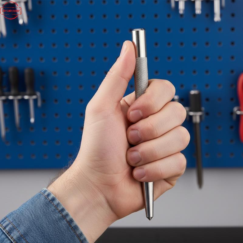 OZTH ความแข็งสูง Center Punch ลื่นเรียว Punch Point Punch Locator เจาะโลหะ Mark Center Punch Fitters