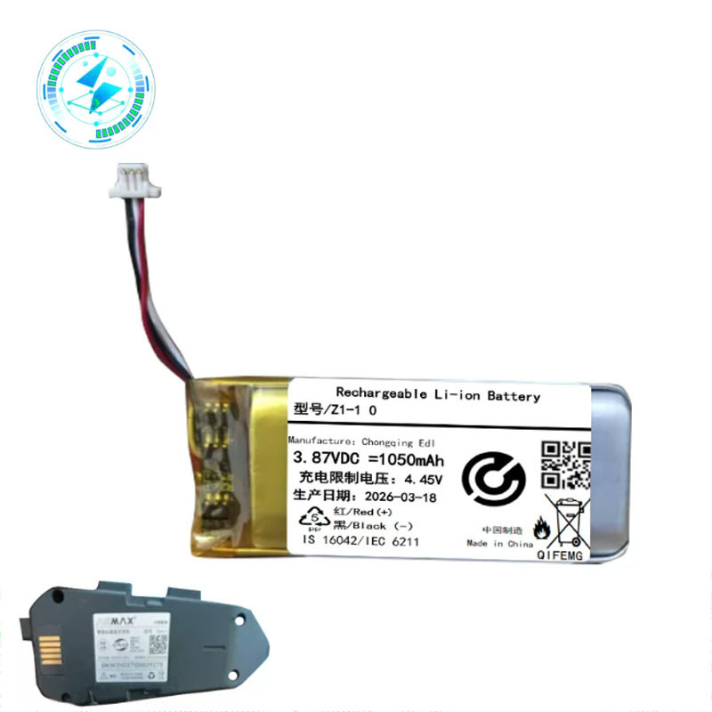 [คลังสินค้าพร้อม] เหมาะสําหรับหมวกกันน็อค ASMAX Z1-10 รุ่นแบตเตอรี่ 1050mAh 3.87V