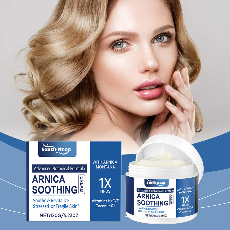 พร้อมสต็อก SOUTH MOON ครีมบํารุงผิวให้ความชุ่มชื้นสบายบํารุงผิว Arnica Skin Care Cream 0905