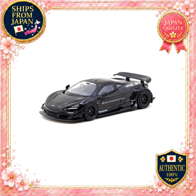 Tarmac Works LB-WORKS 720S 1/64 Black T64-106-BK