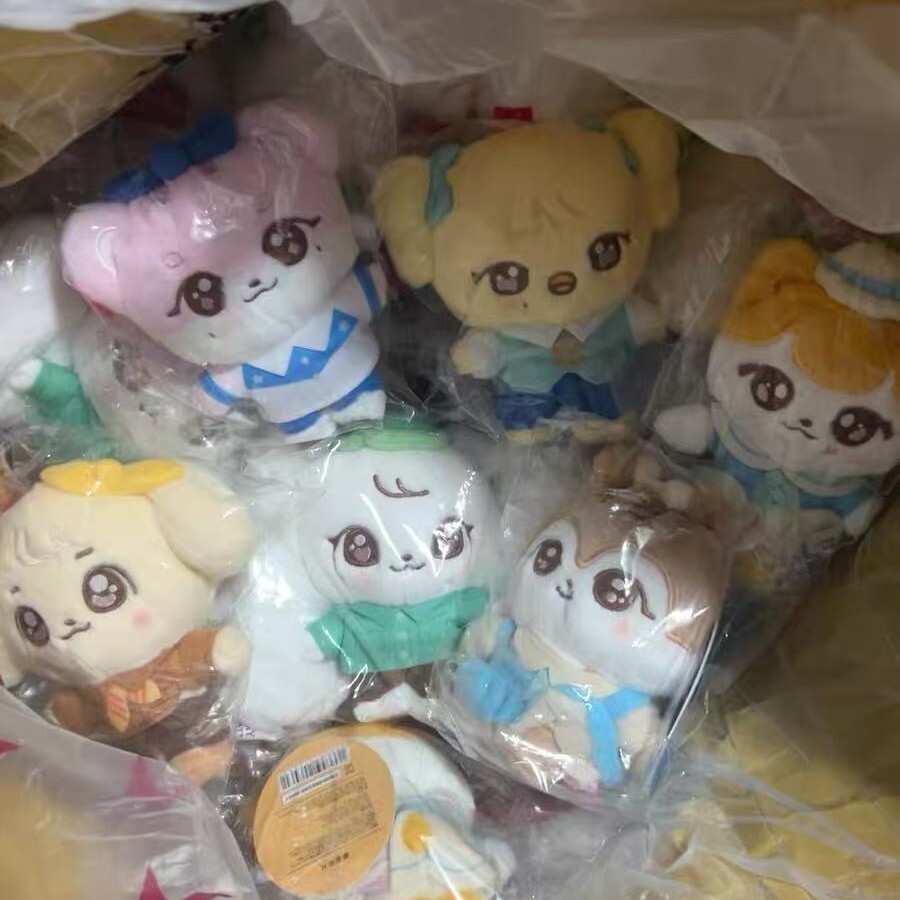 T กลุ่มตุ๊กตาอินเทรนด์ IVE Everland จี้ตุ๊กตาน่ารักการ์ตูนกระเป๋าจี้ของขวัญ