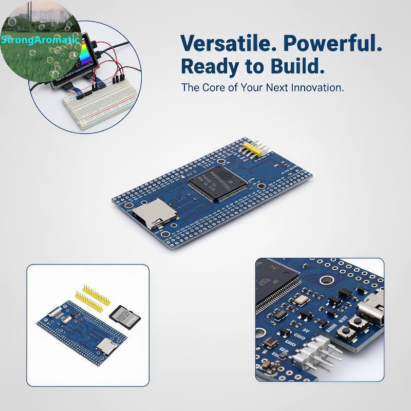 StrongAromatic STM32H723ZGT6 Core Development Board 2.0 นิ้ว LCD Easy-to-use Learning Board สําหรับน