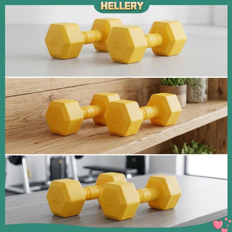 [HelleryTH] 2x Kids Dumbbells Set ดัมเบลออกกําลังกายเด็ก Barbell อุปกรณ์ฟิตเนสออกกําลังกายสําหรับเล่