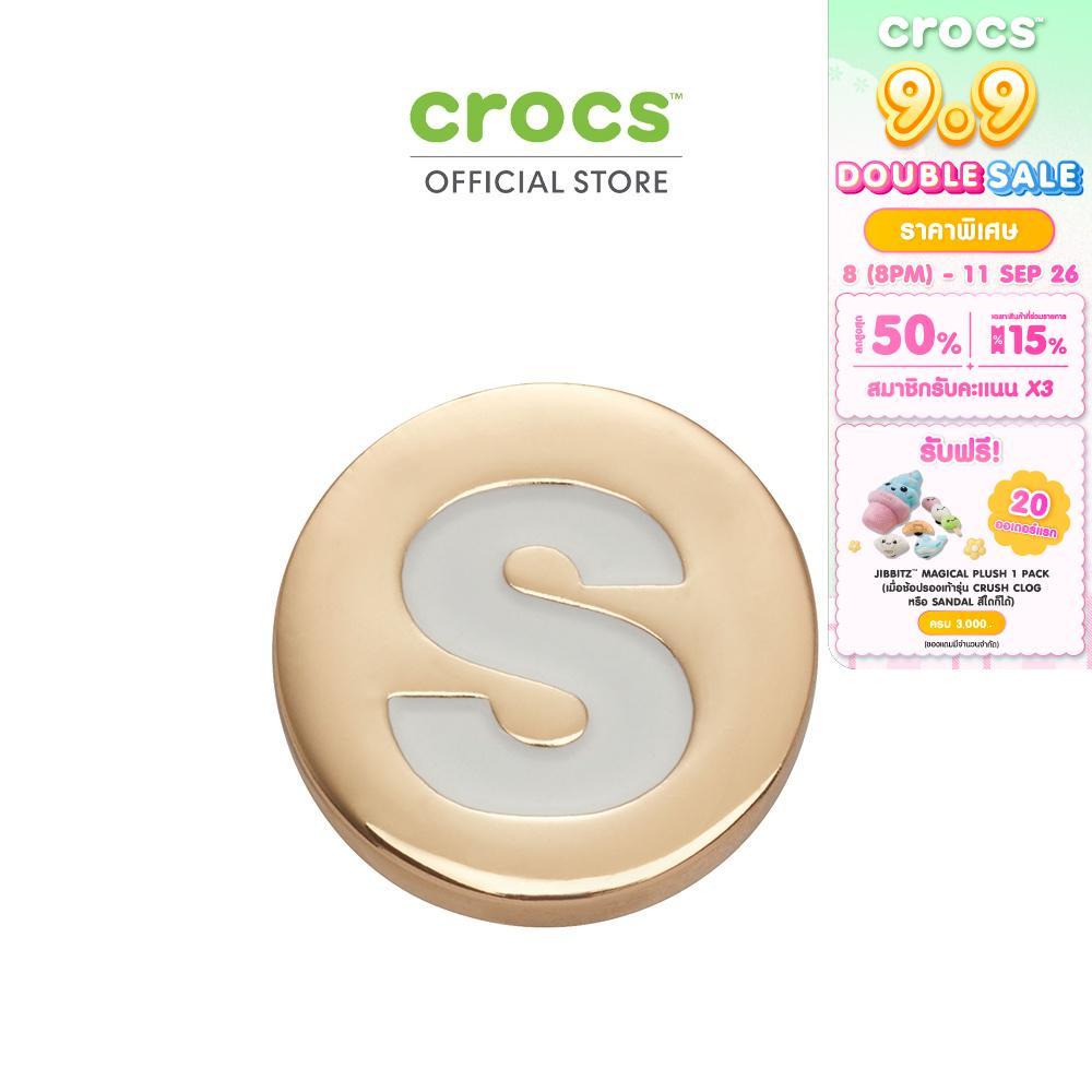 CROCS ตัวติดรองเท้า JIBBITZ™ GOLD LETTER S รุ่น 10008525 - MULTI COLOR
