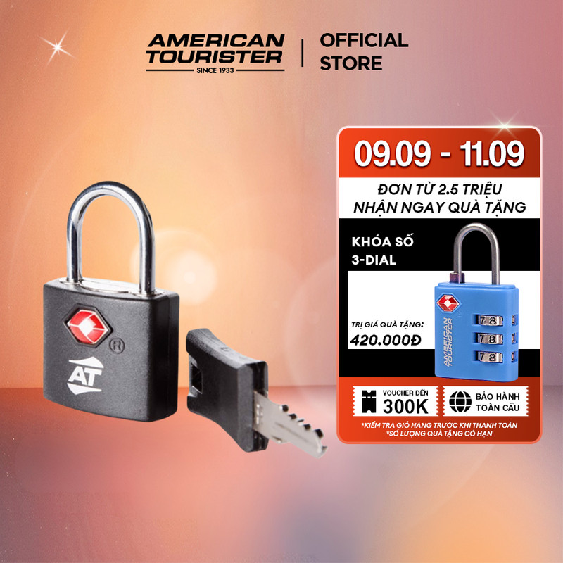 กุญแจล็อคเดินทาง American Tourister TSA