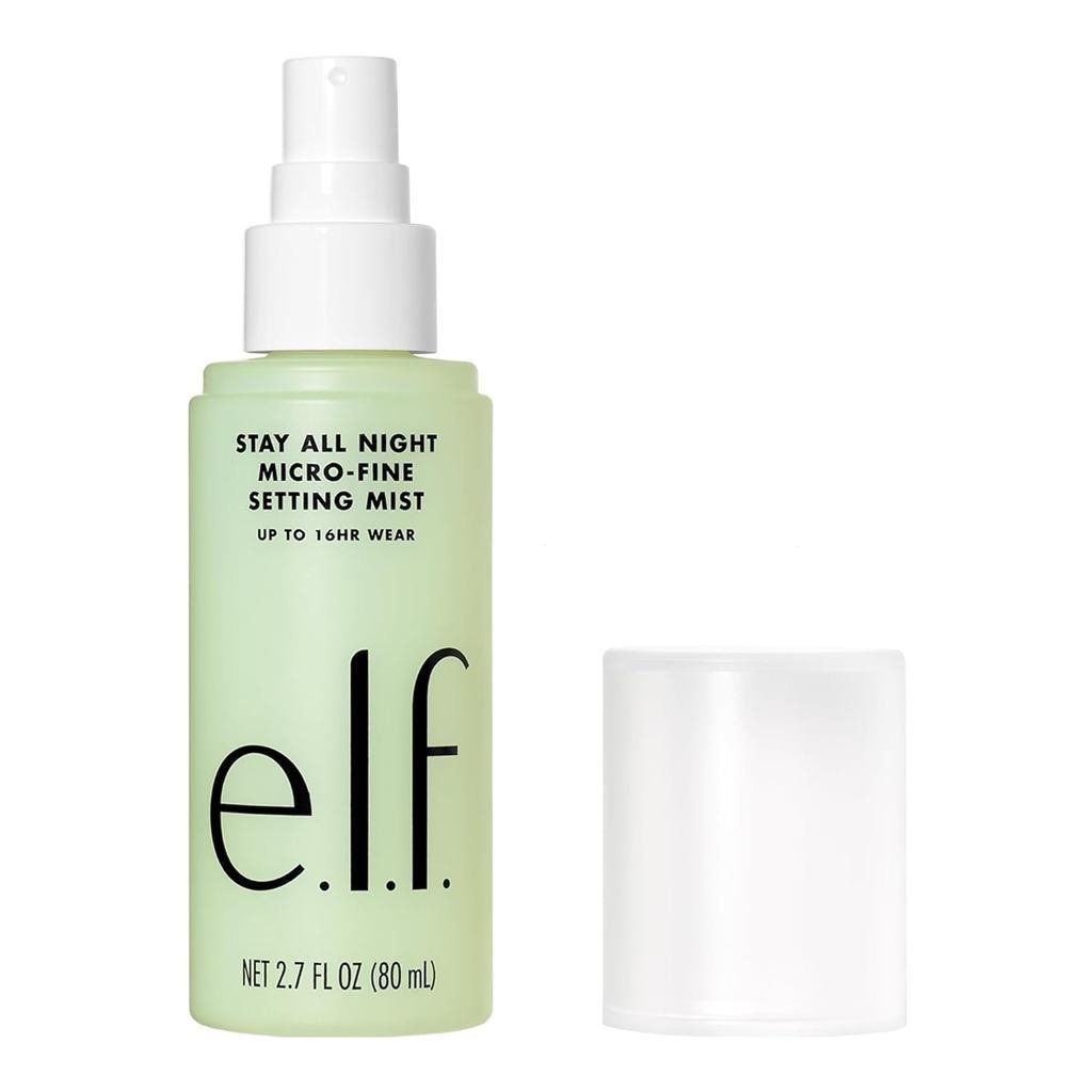 ElfStayAllNightMicro-FineSettingMist,Hydrating&RefreshingMakeupSettingSprayFor16HRWear-time,Vegan&Cr