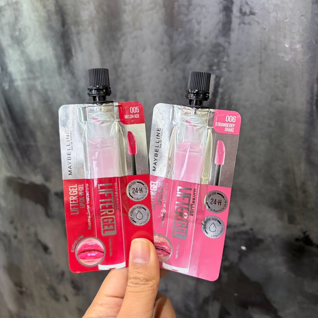 [แบบซอง] Maybelline New York Lifter Gel 2ml ลิป ลิฟเตอร์ เจล