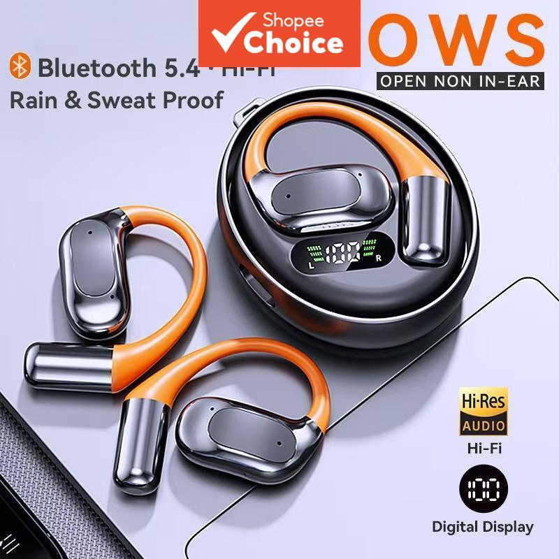 M113 หูฟังไร้สายบลูทูธ Earsets กันน้ําหูฟังกีฬาฟิตเนส Earpiece OWS เบสสเตอริโอพร้อมไมโครโฟน