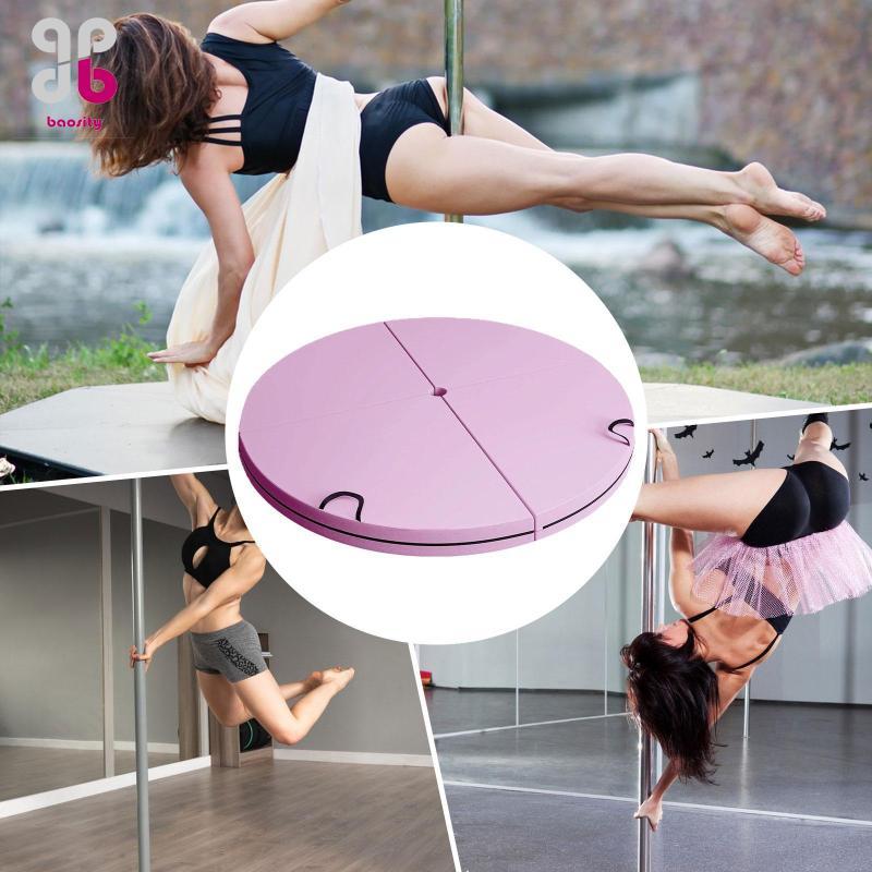 Baosity Pole Dance Mat Pole Pad Crash Pad สําหรับฝึกความแข็งแรงในร่มกลางแจ้ง
