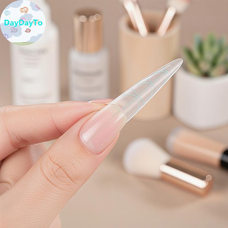 DayDayTo เนรมิตแต่งเล็บอันงดงามพร้อมปลายเล็บกริชใส 238 ชิ้นเหมาะสําหรับงานปาร์ตี้ TH