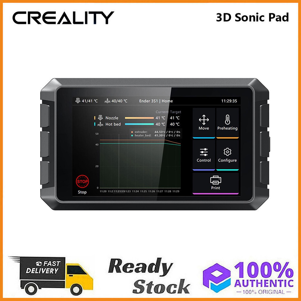 Original Creality 3D Sonic Pad สําหรับ FDM 3D เครื่องพิมพ์หลายอินเทอร์เฟซ 7 หน้าจอสัมผัส RAM 2G ROM 