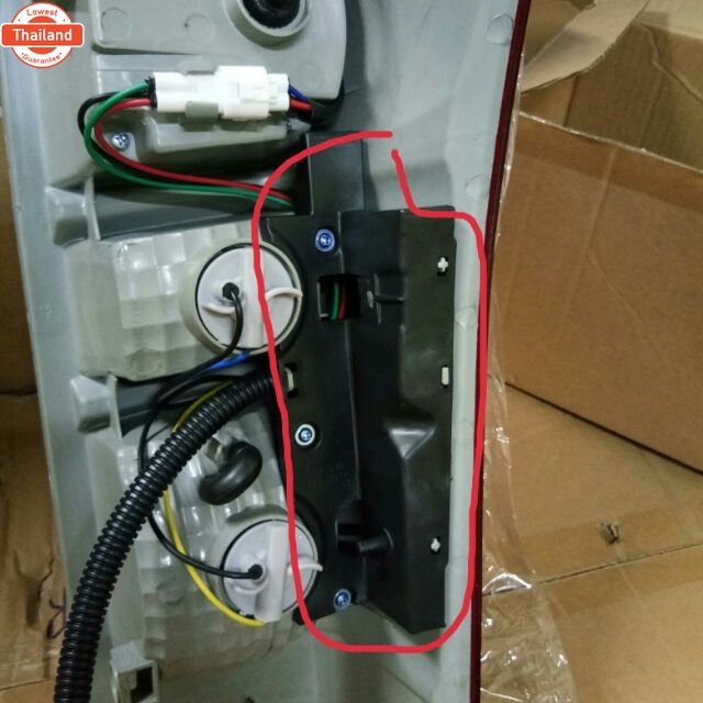 ตัวประคองไฟท้าย D-max 2012-2019