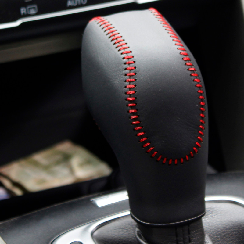 เหมาะสําหรับ 18-19 SWM SWM G01 อัตโนมัติบล็อกหนังฝาครอบเกียร์ฝาครอบคันเกียร์ฝาครอบหัวเกียร์