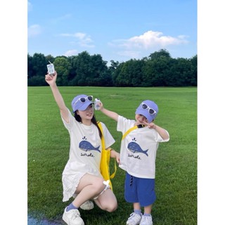 เสื้อทีชคู่ครอบครัว 3 คน (แม่-ลูกชาย/ลูกสาว) รุ่นใหม่ปี 2025…