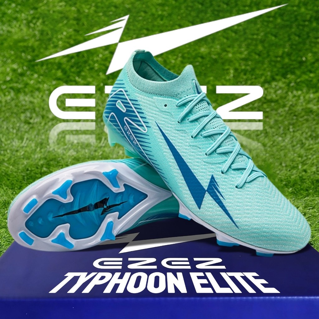 EZEZ （อีซี่）Typhoon Elite รองเท้าสตัส รุ่นใหม่ Football Boot สำหรับนักเตะมืออาชีพ