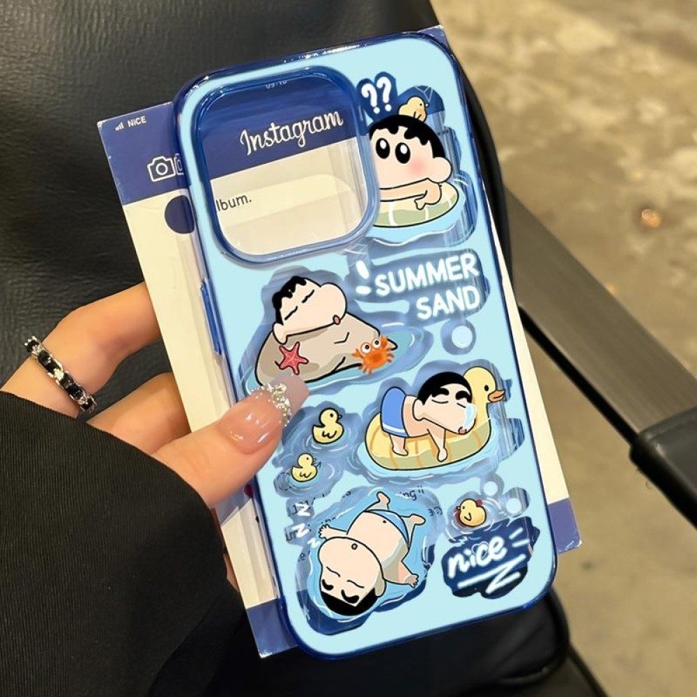 ้งสำหรับ iPhone 16promax iPhone14pro ใหม่ 13 สนุกๆ 12 การ์ตูนน่ารัก 11 เคสป้องกัน 15promax ป้องกันกา