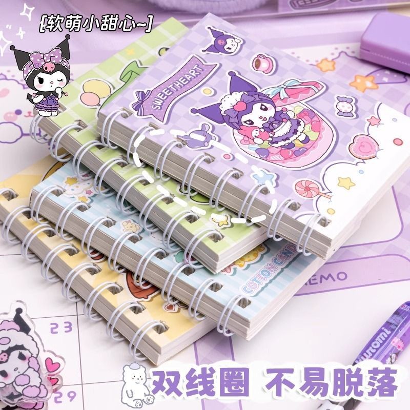 Four Seasons การ์ตูน a7 Coil Notepad อนุบาลขนาดเล็ก Notepad Workbook ราคาถูก Mini Pocket Notebook Se