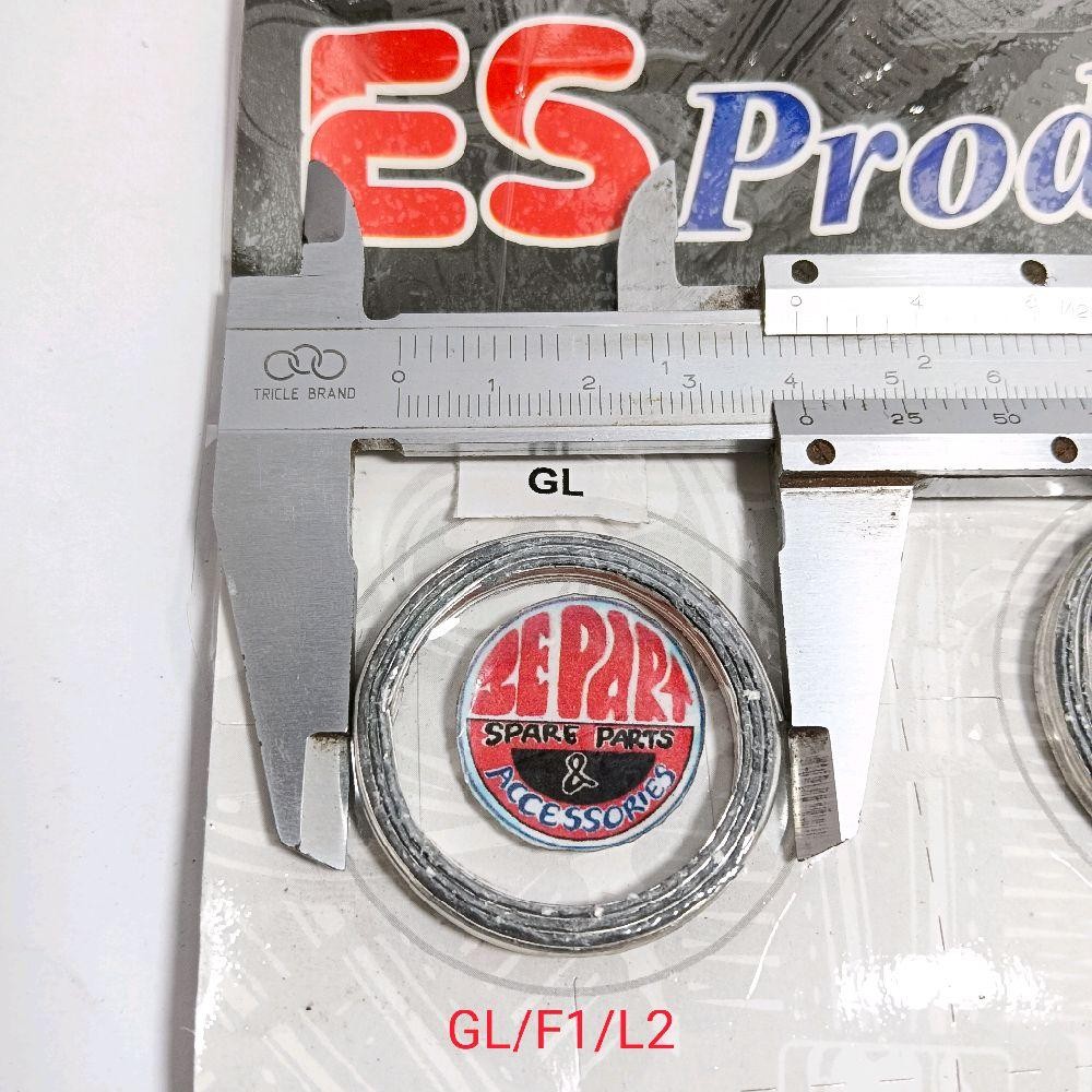 ปะเก็นไอเสียบน F1 F1ZR L2G L2SN ใยหินไอเสียสินค้าจํากัด Rare Item Classic Motorcycle อะไหล่